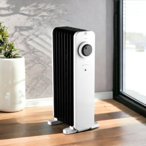 액센트리 7핀 1500W 전기 라디에이터 히터 ERT-A02WB