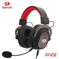 REDRAGON H510 제우스 2 게임 USB 헤드폰 소음, 7.1 서라운드 Compute 헤드셋 이어폰 마이크 PS5/4