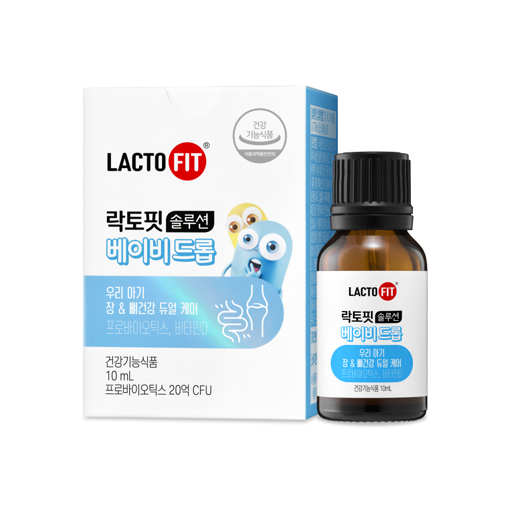 종근당건강 락토핏 솔루션 <b>베이비</b>드롭 10ml