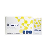 UNICITY UNIMATE LEMON 훌륭한 맛 고농축 Yerba Mate 드링크 믹스 30 패킷 식이 보충제 커피와 에너지 음