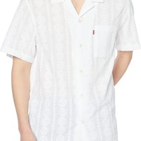 Levi 39 s Shirt THE SUNSET Casual Shirt Short Sleeve Men Walter Embroidy Bright 72625-0074