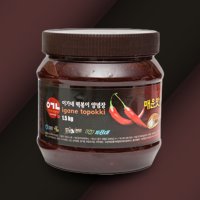 부산 이가네 떡볶이 양념장 블랙라벨 1 5kg 비빔양념 매운맛