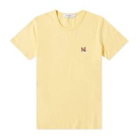 메종키츠네 FOX HEAD PATCH CLASSIC TEE-SHIRT 폭스 헤드 패치 여성 반팔 티셔츠 AW00103KJ0005-P724