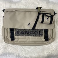 캉골 KANGOL 듀스 3 메신저백 2061 에크루 Deux 3 Messenger Bag 2061 ECRU