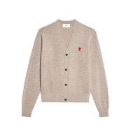 아미 스몰 하트 로고 울 가디건 AMI de Coeur Wool Cardigan