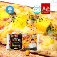 한맥 리얼토핑폭탄 트리플치즈한입피자빵 138g