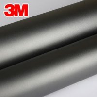 3M 고품질 메탈 인테리어필름 MS558 메탈 다크 실버