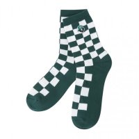 골든베어 GoldenBear Checkerboard Mid Socks L6LAX22081GRX