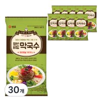 우리면 샘표 쟁반비빔 막국수 126g 20개