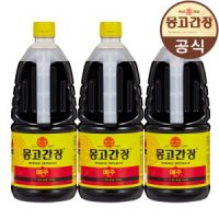 몽고식품 마산명산  몽고간장 메주간장 1 5L X 3개