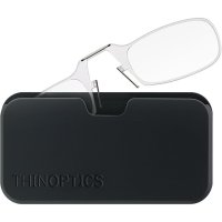 ThinOptics 띤옵틱스 돋보기 안경 2 50배율 소형 접이식 독서용 Flex Fit