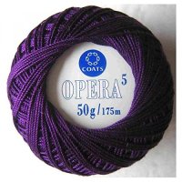 오페라 Coats Opera 5 Crochet Thread Size 5 Color