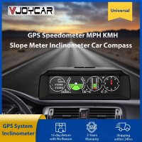 오토바이 계기판 Vjoycar-S90 자동차 GPS KMH 오프로드 기울기 각도 위도 경도 나침반-262