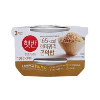 CJ 햇반 현미귀리곤약밥 150G3