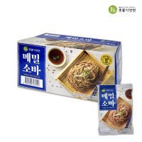 이가자연면 메밀소바 8인분 반건조생면 메밀면 라면보다 쉬운 간편조리