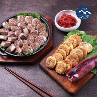 [속초갈매기] 속초 A+급 국내산 아바이, 오징어순대 300g, 500g, 1kg