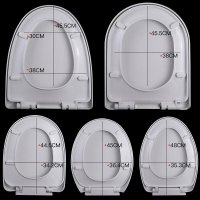 Various styles universal Thick UVO type PP board slow-close Toilet seats cover,Pressure resistance b