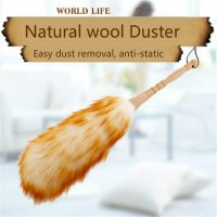 Handmade Dust-dusting Car Wool Duster Household Retractable Thickening Can Not Lose Hair Dust Cleani