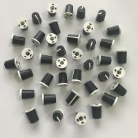 200PCS Replace Black EQ Rotary Knob For Pioneer DJM800 900 2000 NXS, - DAA1176 DAA1305 BLACK