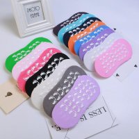 Kids adults Anti-Slip Sock trampoline Sock 11 color Cotton Short SocksBoy Girl Breathable Elasticit