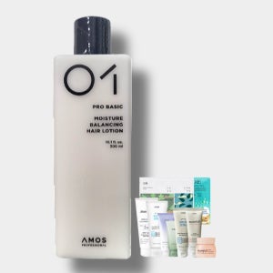 아모스 모이스처밸런싱 헤어로션(NEW) 300ml+랜덤