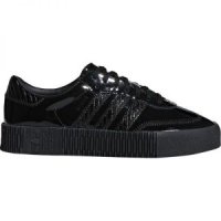 ADIDAS 아디다스 우먼스 Sambarose Patent Black