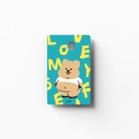 [고스티] 꽃카 - Love my self 카드 커버 스티커 스티커/Sticker