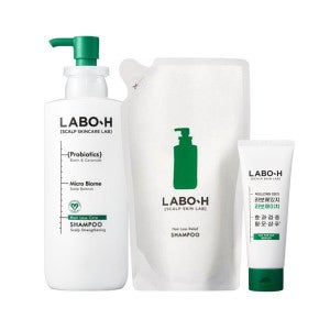 라보에이치 라보에이치 탈모증상완화 샴푸 두피강화 400ml + 리필 400ml +샴푸 112ml 증정