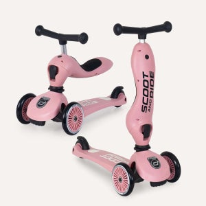 킥1(로즈) 유아킥보드 아기 어린이 씽씽카