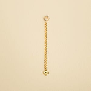 24k 순금 크로바 연장체인(5cm)