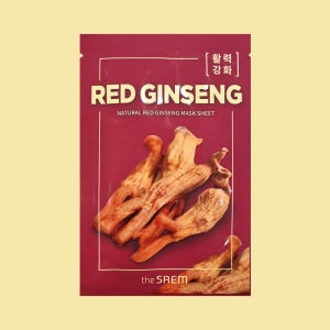 더샘 내추럴 홍삼 마스크 시트 20매