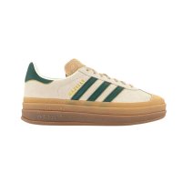 아디다스 가젤 볼드 운동화 여성 Cream/Collegiate green ID7056