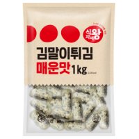 식자재왕 김말이튀김 매운맛 1kg