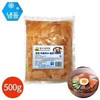 장수장마당 냉면 무김치 절임무 500g x 1봉31062188