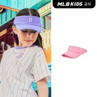 MLB키즈 베이직 리본 썬캡