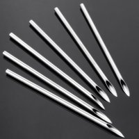 10pcs professional surgical steel i v catheter piercing needles sterilized body tatto sticker needle