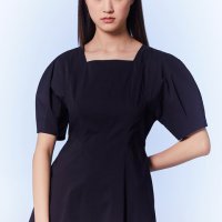 구호플러스 Volume Sleeve DressNavy KE3371M05R