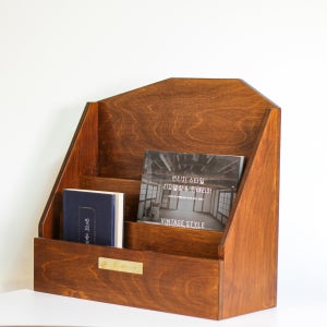 원목 시선 매거진랙, 나무야공방