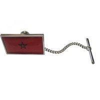 Morocco Flag Tie Tack