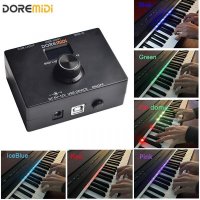 DOREMIDI MIDI Light Box (MLT-10) Is A Controller That Controls RGB Light Strips Through MIDI Message