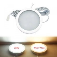 2W 12V LED Recessed Down Light Caravan Interior Lighting Interior Roof Ceiling Light Cabinet Lamp Fo