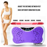 Fitness Equipment power fit vibration plate machine, exercise vibration plate, crazy fit massage vib