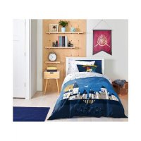 [Saturday Park] Harry Potter Exploring Hogwarts 100% Organic Cotton Full Bed Set