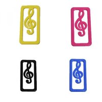 24 Pieces Paper Clips Creative Music Score Paper Clip/Binder Clips/Office Clips