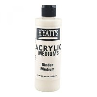 Hyatt&#39;s Acrylic Binder Medium, 8 Ounce Bottle