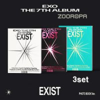 3종세트 엑소 EXO 7집 EXIST PhotoBook Ver