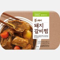 풀스케어 건강한 우리집 돼지갈비찜 보급품 냉동 즉석 식품 밀키트 존맛탱 도시락 엄마 손맛 300g 28개