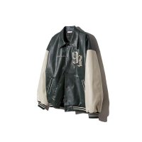 빈티지 바시티 자켓다크그린 VINTAGE VARSITY JACKETDARK GREEN 1993STUDIO