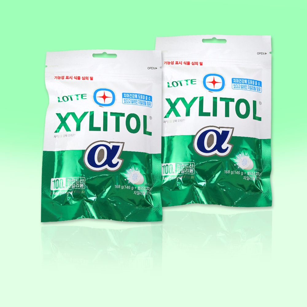 <b>자일리톨</b> 알파 오리지널 리필 168g