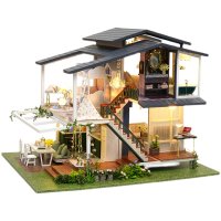 모네의 정원 DIY 조립 건축 미니어처 나무 키덜트 홈